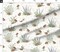 Hedgehog Gender Neutral Nursery Woodland Boy Girl Mushroom Custom Printed Fabric by Spoonflower Various Fabrics by the Yard or Fat Quarter